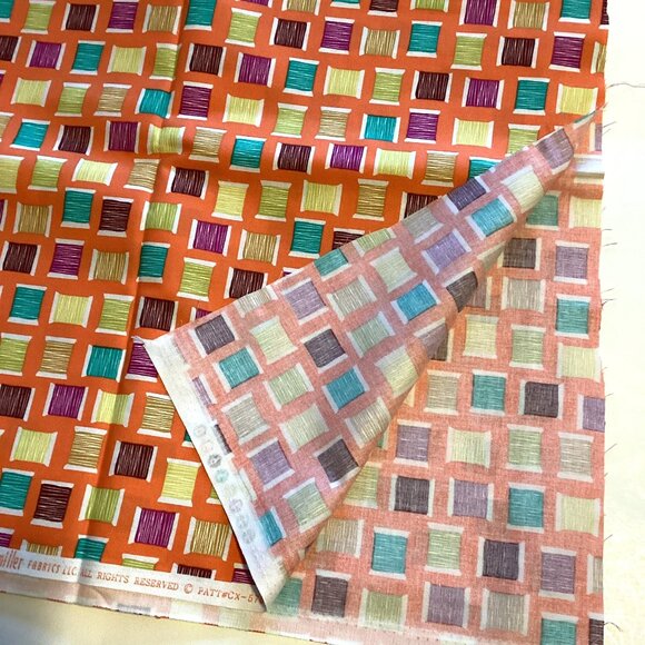 2 Michael Miller "Cool Spools" Cotton Fabric Material Sewing Quilting - Picture 3 of 9